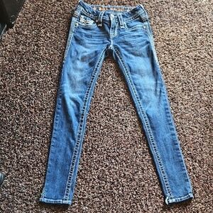 Rock Revival Women's Medium Blue Skinny Jeans